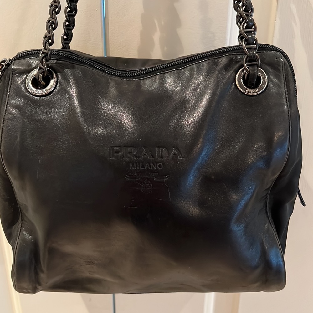 Prada leather bag